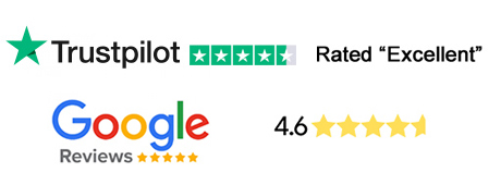 trustpilot and google reviews