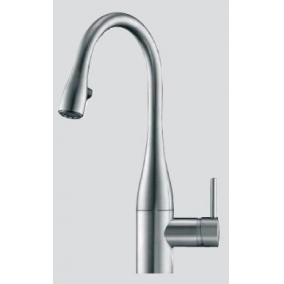 Sterling Taps & Wastes - KWC Eve RH Lever 1TH Kitchen Mixer Tap With POS & Light
