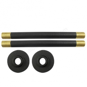 Essential Heating - 180mm Pipes Flanges In Pairs