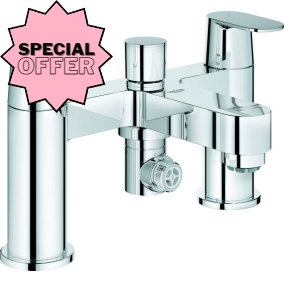 Grohe Taps & Wastes - Eurosmart Cosmopolitan 2 Handled Bath/Shower Mixer 1/2''