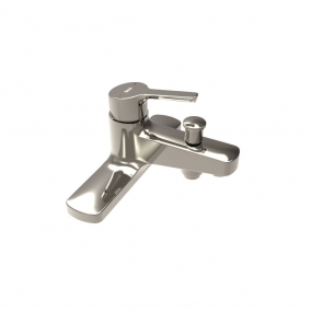 Roca Taps & Wastes - Malva Deck-Mounted Bath Shower Mixer Including Shower kit