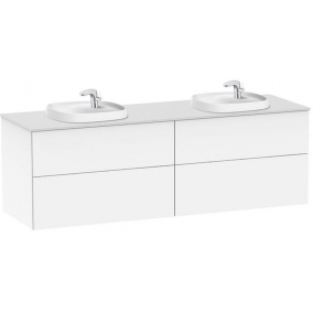 Roca Furniture - Beyond 1600mm 4 Draw Vanity Unit With Resin Worktop