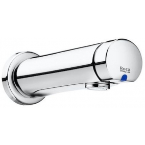 Roca Taps & Wastes - Avant Self Close Wall Mounted Basin Mixer (Single Temp)