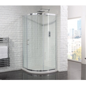Aquadart Shower Enclosures - Venturi 6 Single Door Quadrant Enclosure 900mm