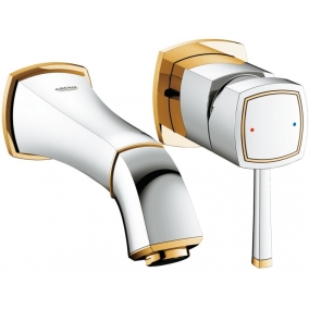 Grohe Taps & Wastes - Grandera 2-Hole Basin Mixer S-Size