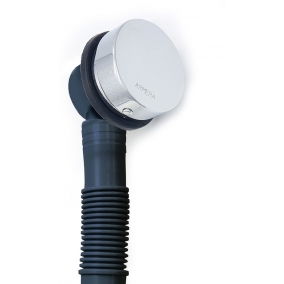 Armera Taps & Wastes - Bath Waste With Click Clack Plug - Chrome