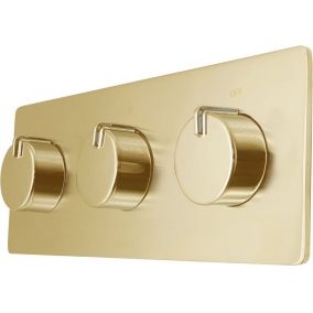 Armera Showers - Pivot Round Concealed 3 Outlet Thermostatic Landscape Valve