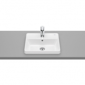Roca Basins - The Gap Built In Washbasin 420x390x40 1TH Square