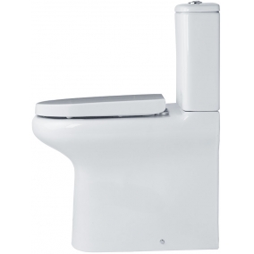 Essential Toilets & Bidets - Lily Comfort Height Close Coupled Fully Back To Wall WC Pack