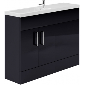 Essential Furniture - Nevada I Shape Basin Pack 2 Door
