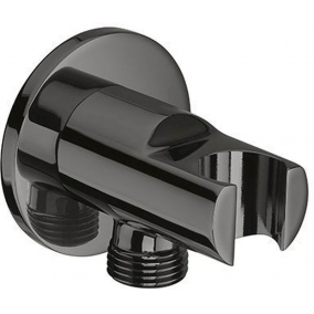 Roca Showers - Aqua Round Water Inlet 1/2'' Connection With Shower Bracket