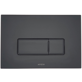 Armera Toilets & Bidets - Bank Flush Plate For CI.734 And CI.735 - Matt Black