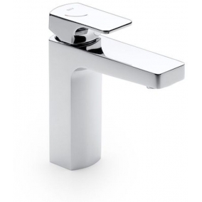 Roca Taps & Wastes - L90 Cold-Start Basin Mixer With Smooth Body