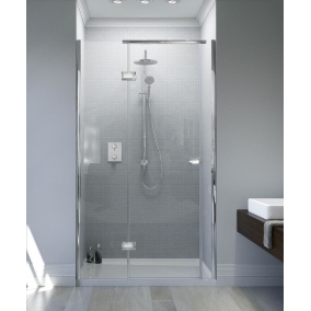 Matki Shower Enclosures - Illusion Recess & Tray 900mm RH GG