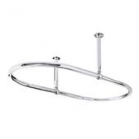 B.C.Designs Baths - Victrion Oval Shower Ring 1094 x 685 x 374mm