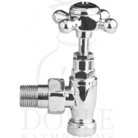 Bayswater Heating - Angled Crosshead Radiator Valve (Pair)