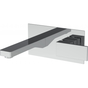 Saneux Taps & Wastes - Tooga Basin Mixer Wall Mounted