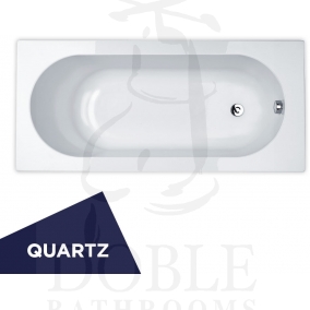 Essential Baths - Kingston Single Ended Bath 1700 x 750mm NTH Quartz