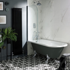 B.C.Designs Baths - Tye Traditional 1500 Shower Bath With Feet Set 2
