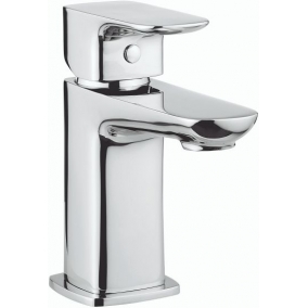 Crosswater Taps & Wastes - Serene Basin Mini Monobloc With Click Clack Waste