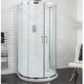 Aquadart Shower Enclosures - Venturi 6 U Shaped Quadrant Enclosure 915 x 1040mm