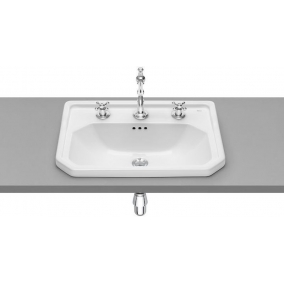 Roca Basins - Carmen 600 x 450 In-Countertop Basin - 3TH