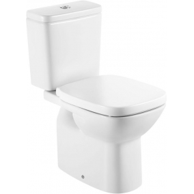 Roca Toilets & Bidets - Debba Closed Coupled WC Pan (For Turned Trap)