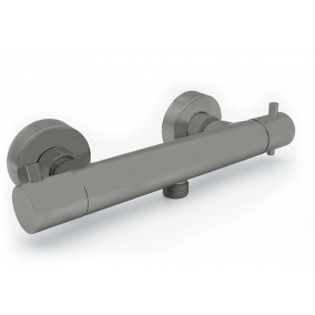Armera Showers - Exposed 1/2'' Thermostatic Shower Valve - Brushed Stainless