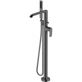 Armera Taps & Wastes - Vaere Floor Standing Bath Shower Mixer With Shower Kit -