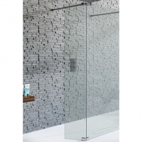 Kudos Shower Enclosures - 10mm Deflector Panel (400mm) Right Hand