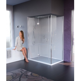 Matki Shower Enclosures - Illusion Corner & Side 900 x 800mm RH GG