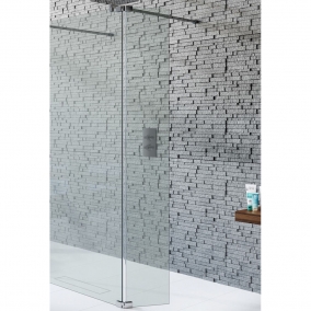 Kudos Shower Enclosures - 10mm Deflector Panel (400mm) Left Hand