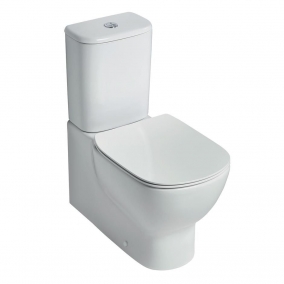 Ideal Standard Toilets & Bidets - Tesi Close Coupled Back To Wall WC Pan