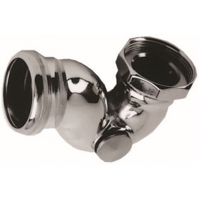 April Taps & Wastes - 1 1/2'' Shallow Exposed P Trap - Exposed