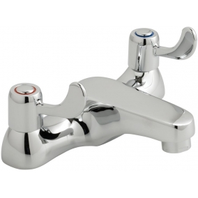 Vado Taps & Wastes - Astra Deck Mounted Bath Filler With Lever Handle