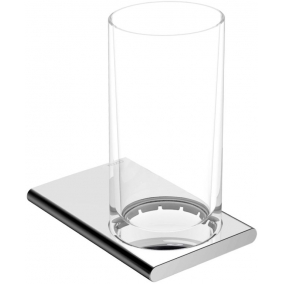 Keuco Accessories - Edition 400 Tumbler Holder With Crystal Tumbler