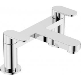 Armera Taps & Wastes - Aeres Deck Mounted Bath Filler - Chrome