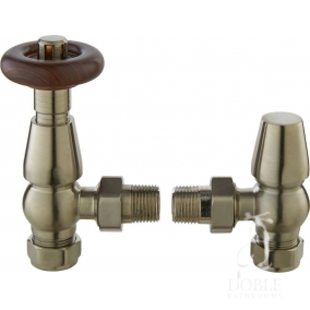 Bayswater Heating - Angled Thermo Radiator Valve Comes With Lockshield