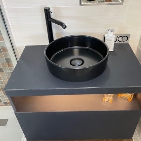 Ex-Display - Keuco Stageline 800mm 1 Draw Wall Vanity Unit