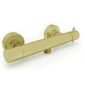 Armera Showers - Exposed 1/2'' Thermostatic Shower Valve - Brushed Gold