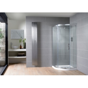 Aquadart Shower Enclosures - Venturi 8 Single Door Quadrant Enclosure 900mm