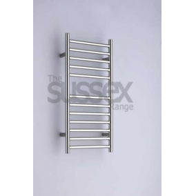 JIS Heating & Towel Warmers - Ouse Electric Flat Fronted Towel Rail 700x400mm