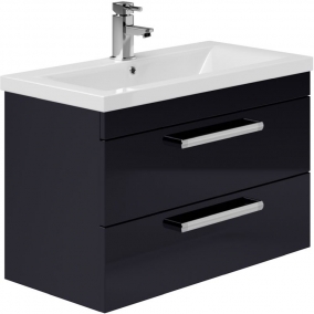 Essential Furniture - Nevada 800 Wall Hung Unit & Basin 2 Drawer