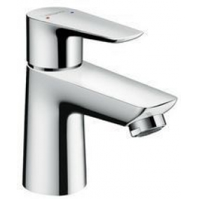 Hansgrohe Taps & Wastes - Talis E Single Lever Basin Mixer 80 With Pop-Up Waste Set