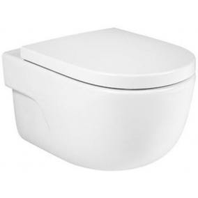 Roca Toilets & Bidets - Meridian-N Wall-Hung Rimless Pan (Hidden Fixations)