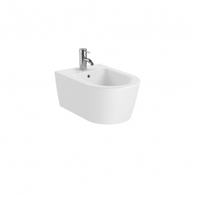 Roca Toilets & Bidets - Inspira Round Wall-Hung Bidet 1TH