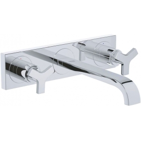 Grohe Taps & Wastes - Allure 3-Hole Basin Mixer 1/2'' S-Size