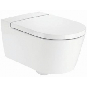 Roca Toilets & Bidets - Inspira Round Wall-Hung Rimless Pan