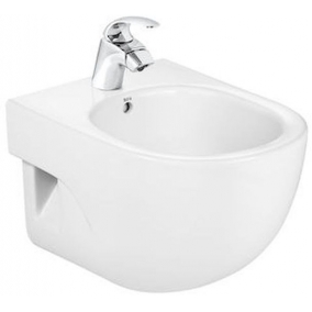 Roca Toilets & Bidets - Meridian-N Compact Wall Hung Bidet 1TH