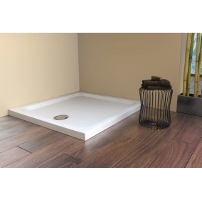 Matki Shower Enclosures - Fineline 60 Raised Shower Tray 2 Upstands 800mm